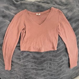 Long Sleeve Cropped Shirt!